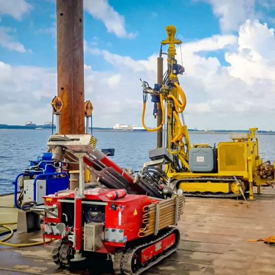 Badania offshore N-geo Szczecin – geotechnika morskich farm wiatrowych