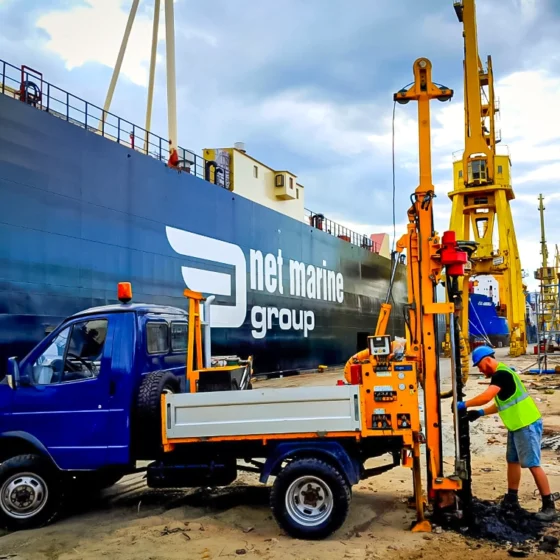Badania geotechniczne porty i nabrzeża – N-geo Szczecin hydrogeotechnika