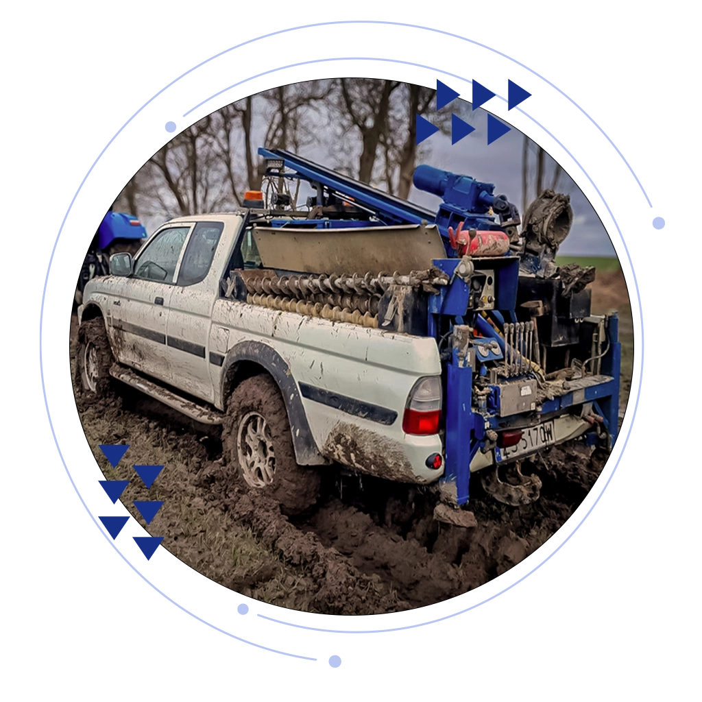 Park maszynowy N-geo Szczecin – nowoczesny sprzęt do badań geotechnicznych